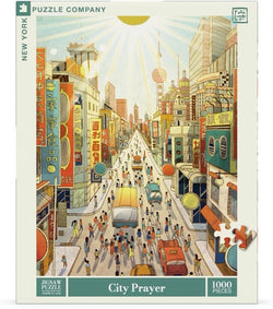 New York Puzzle Company - City Prayer - 1000 Piece Jigsaw Puzzle