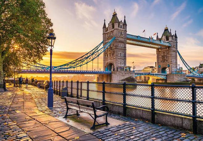 Puzzlescapes - Tower Bridge London - 1000 Piece Jigsaw Puzzle