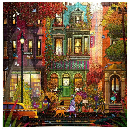 Eeboo - Fall in Brooklyn - 1000 Piece Jigsaw Puzzle