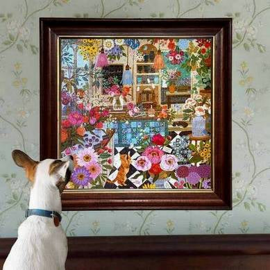 Eeboo - English Flower Shop - 1000 Piece Jigsaw Puzzle