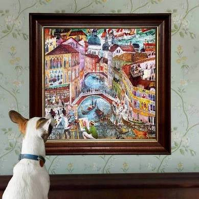 Eeboo - Artists in Venice - 1000 Piece Jigsaw Puzzle