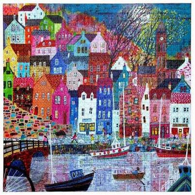 Eeboo - Scottish Isle - 1000 Piece Jigsaw Puzzle