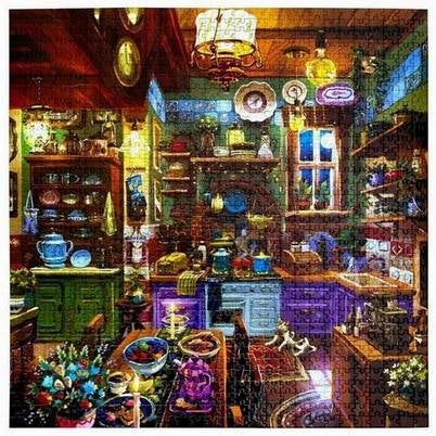 Eeboo - Butterfly Still Life - 1000 Piece Jigsaw Puzzle