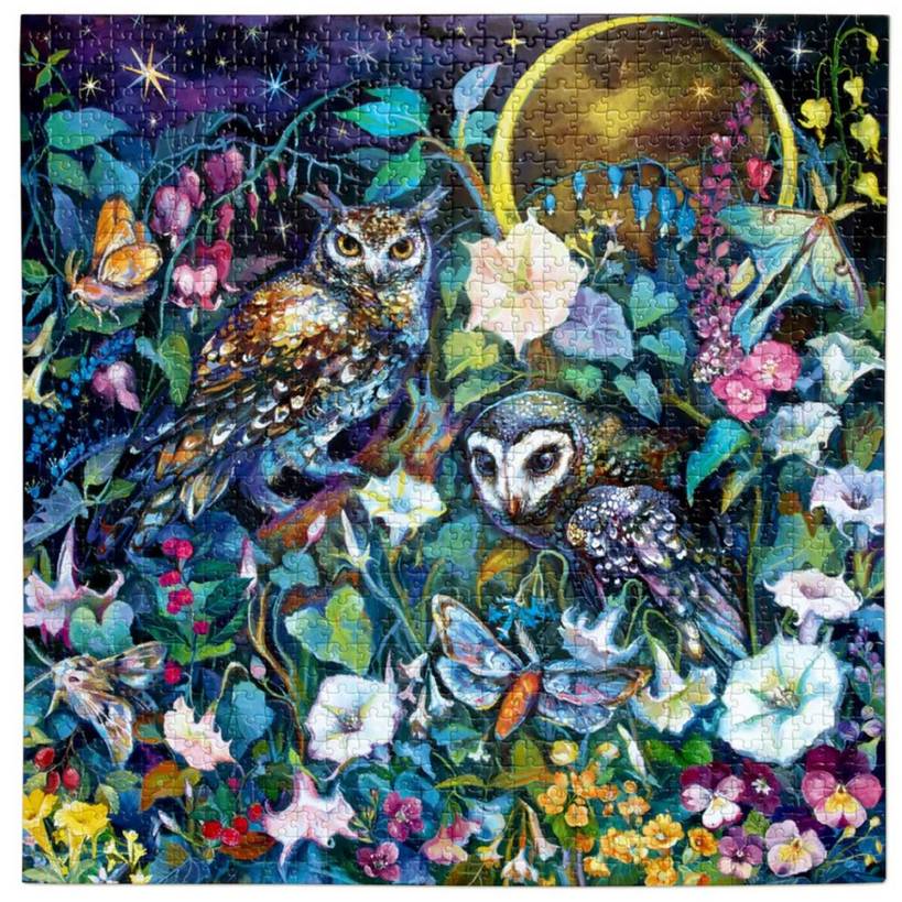 Eeboo - Moon Garden - 1000 Piece Jigsaw Puzzle