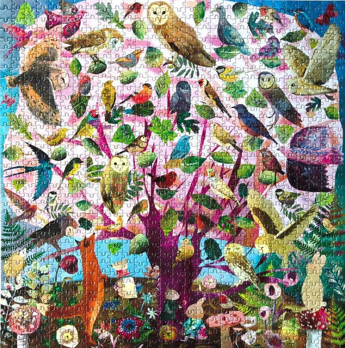 Eeboo Parliament Of Owls 1000 Piece Jigsaw Puzzle The Yorkshire