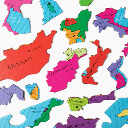 GeoToys - Asia - 50 Piece Jigsaw Puzzle