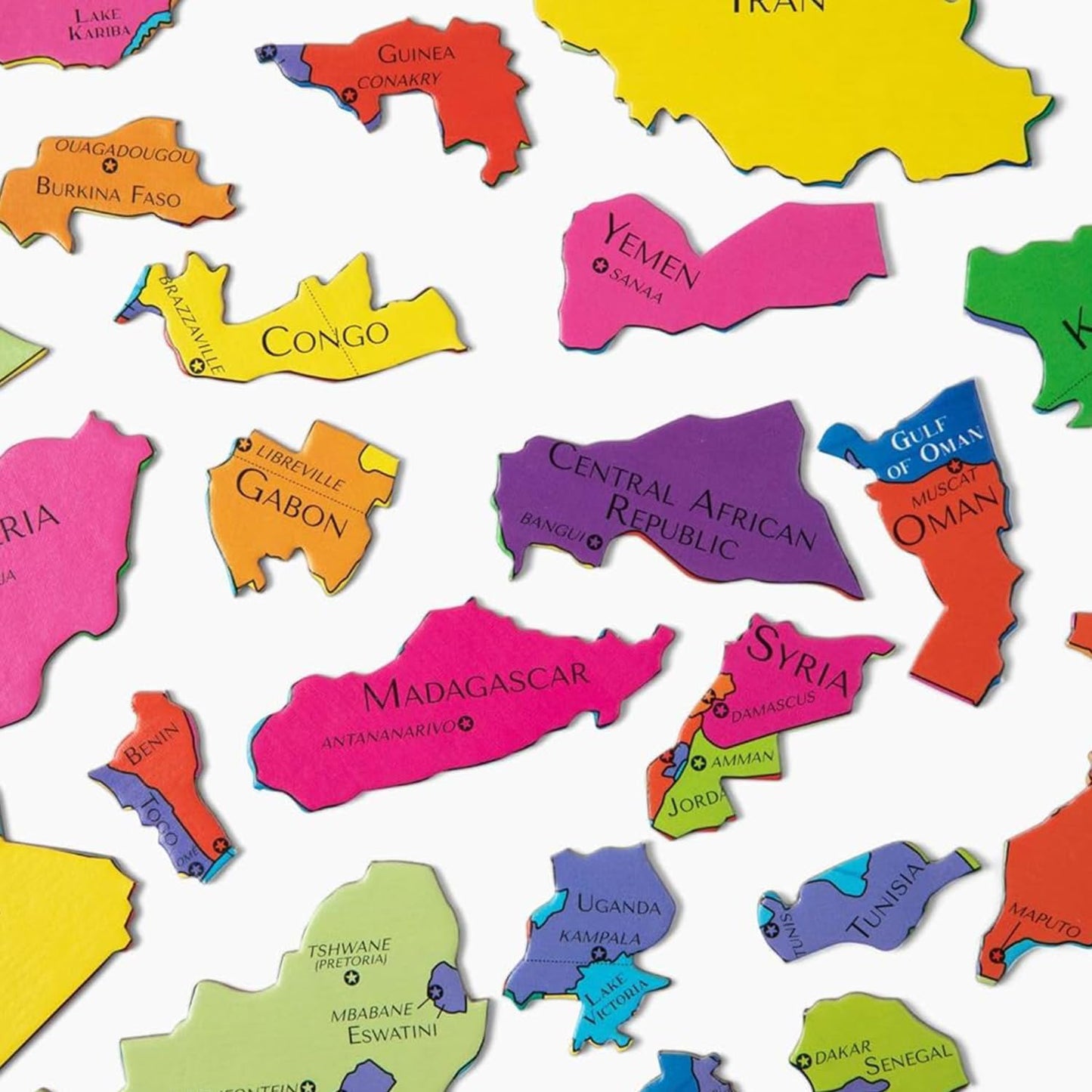 GeoToys - Africa & the Middle East - 65 Piece Jigsaw Puzzle