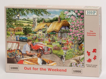 House of Puzzles - Out for the Weekend - 1000 Piece Jigsaw Puzzle