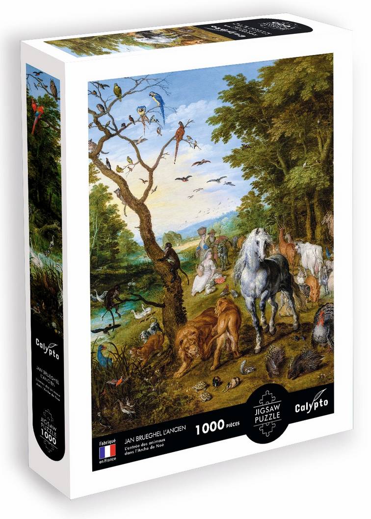 Calypto - The Entry Of The Animals Into Noahs Ark - 1000 Piece Jigsaw Puzzle