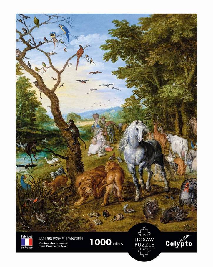 Calypto - The Entry Of The Animals Into Noahs Ark - 1000 Piece Jigsaw Puzzle