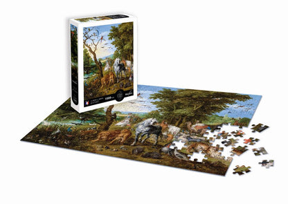 Calypto - The Entry Of The Animals Into Noahs Ark - 1000 Piece Jigsaw Puzzle