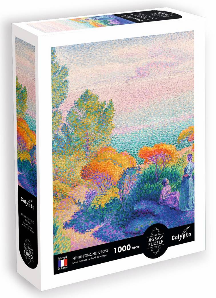 Calypto - Henri-Edmond Cross - Deux femmes au bord du rivage - 1000 Piece Jigsaw Puzzle