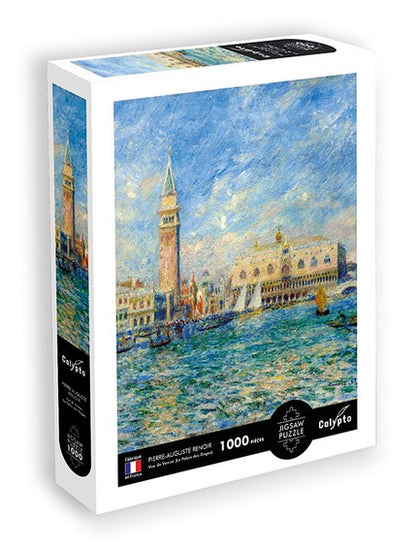 Calypto - Venice The Doges Palace - Pierre-Auguste Renoir - 1000 Piece Jigsaw Puzzle
