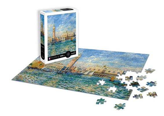 Calypto - Venice The Doges Palace - Pierre-Auguste Renoir - 1000 Piece Jigsaw Puzzle