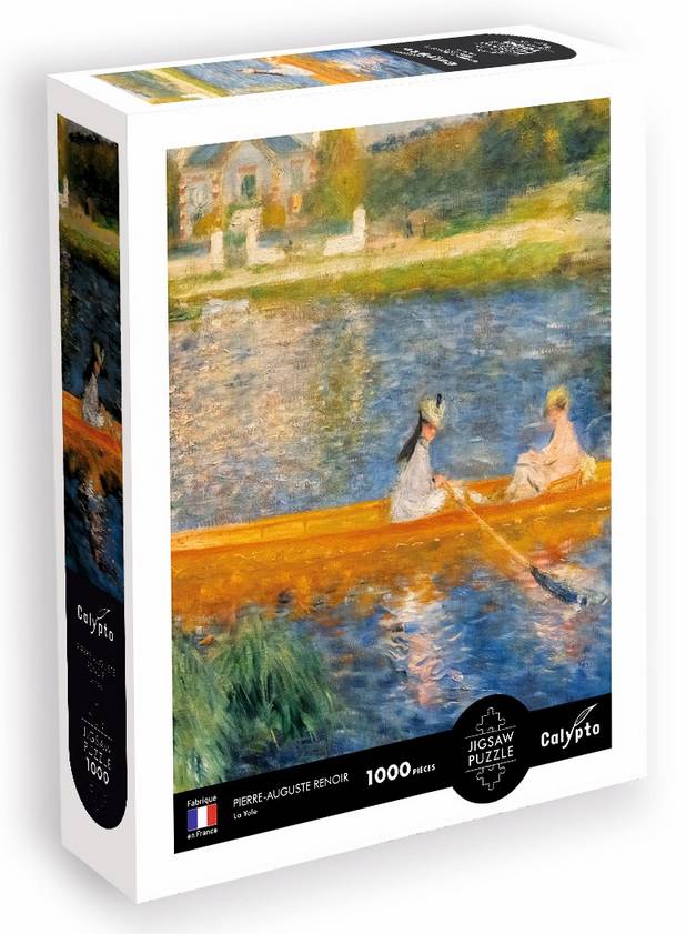 Calypto - Pierre-Auguste Renoir - La Yole - 1000 Piece Jigsaw Puzzle