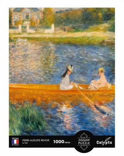 Calypto - Pierre-Auguste Renoir - La Yole - 1000 Piece Jigsaw Puzzle