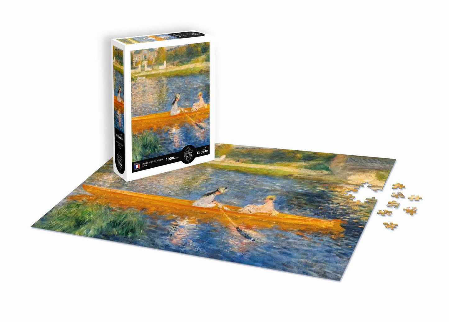 Calypto - Pierre-Auguste Renoir - La Yole - 1000 Piece Jigsaw Puzzle