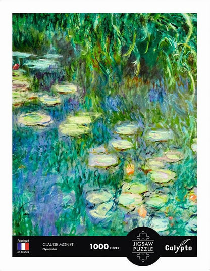 Calypto - Claude Monet - Nympheas - 1000 Piece Jigsaw - 1000 Piece Jigsaw Puzzle