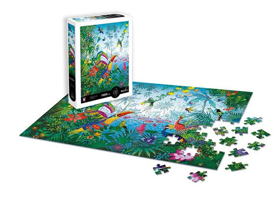 Calypto - Tropical garden - Peggy Nille - 1000 Piece Jigsaw Puzzle