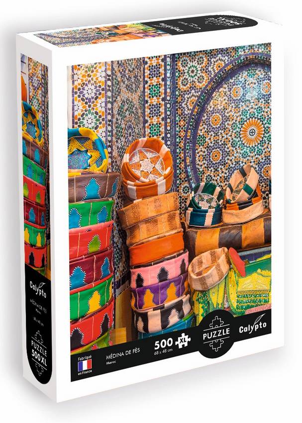 Calypto - Medina de Fes - 500 XL Piece Jigsaw Puzzle