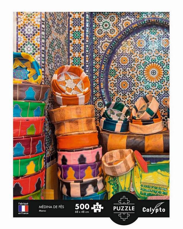Calypto - Medina de Fes - 500 XL Piece Jigsaw Puzzle