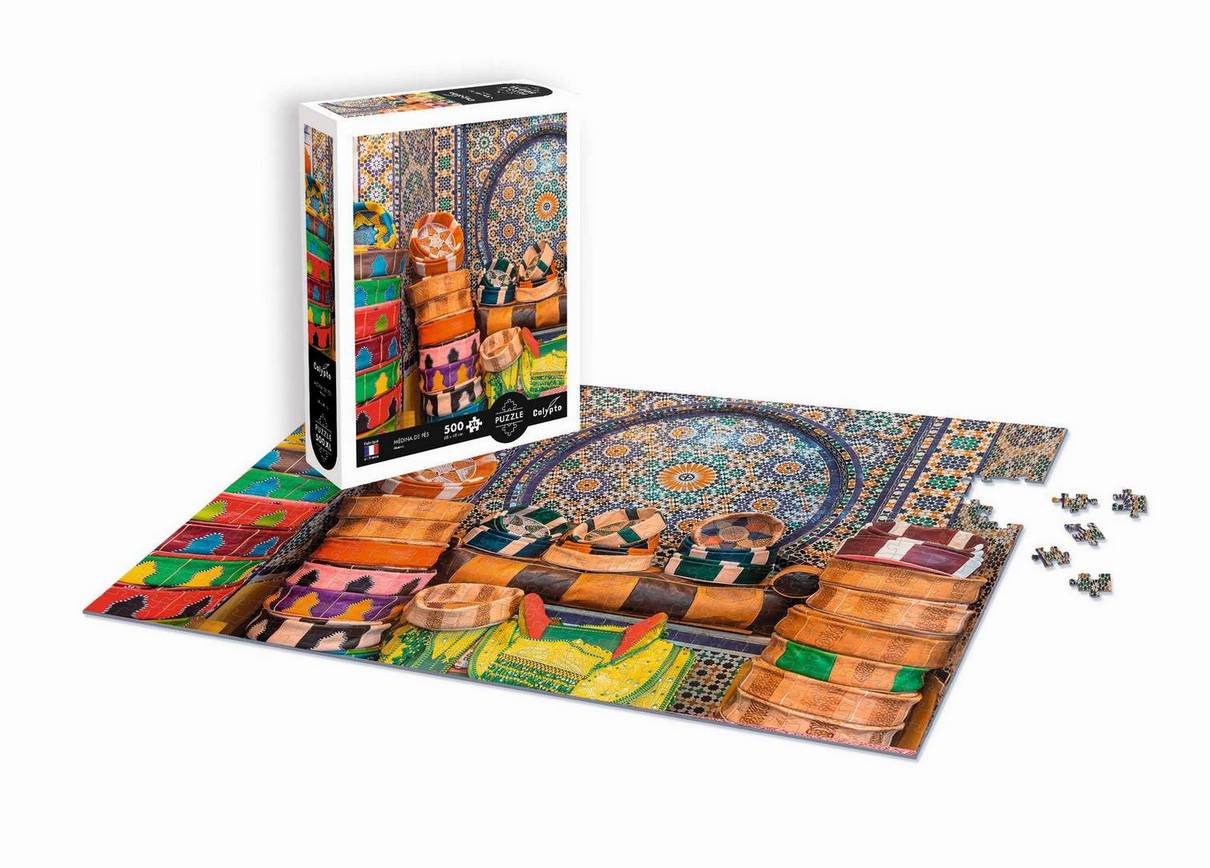 Calypto - Medina de Fes - 500 XL Piece Jigsaw Puzzle