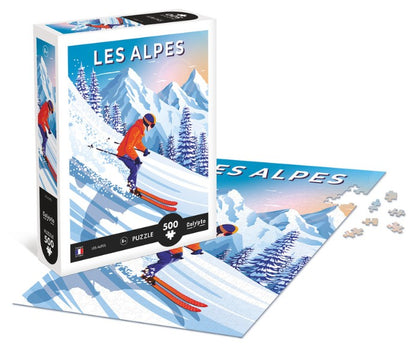 Calypto - Les Alpes - 500 Piece Jigsaw Puzzle