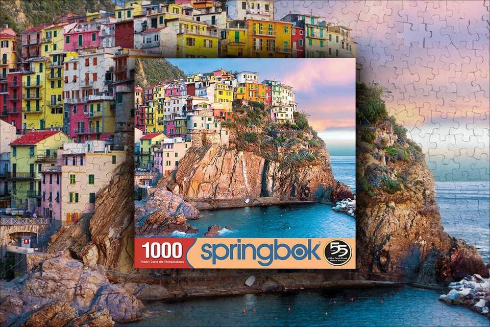Springbok - Cliff Hangers - 1000 Piece Jigsaw Puzzle
