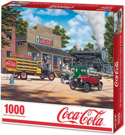 Springbok - Coca-Cola All Aboard - 1000 Piece Jigsaw Puzzle