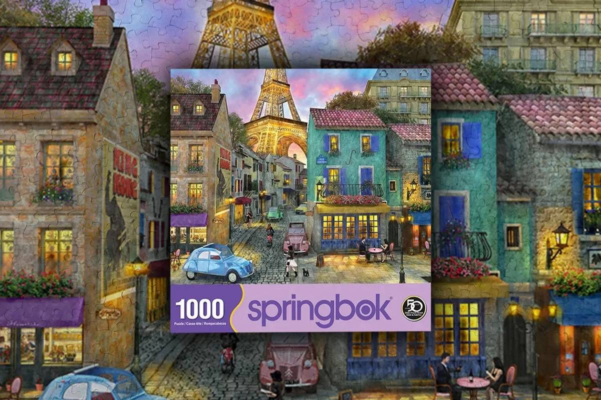 Springbok - Eiffel Magic - 1000 Piece Jigsaw Puzzle – The