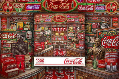 Springbok - Coca-Cola History - 1000 Piece Jigsaw Puzzle