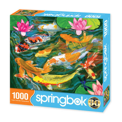 Springbok - Koi Pond - 1000 Piece Jigsaw Puzzle