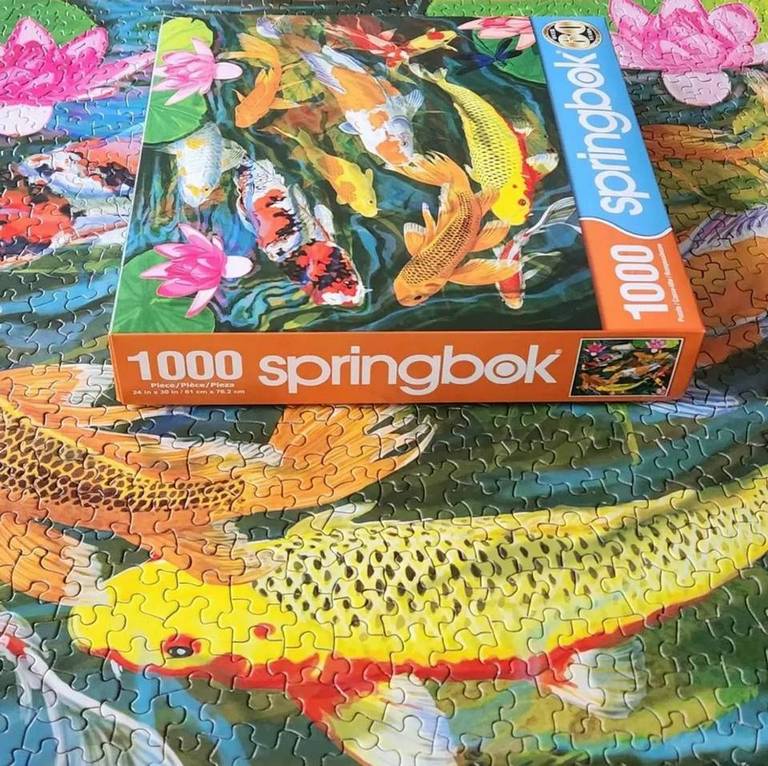Springbok - Koi Pond - 1000 Piece Jigsaw Puzzle