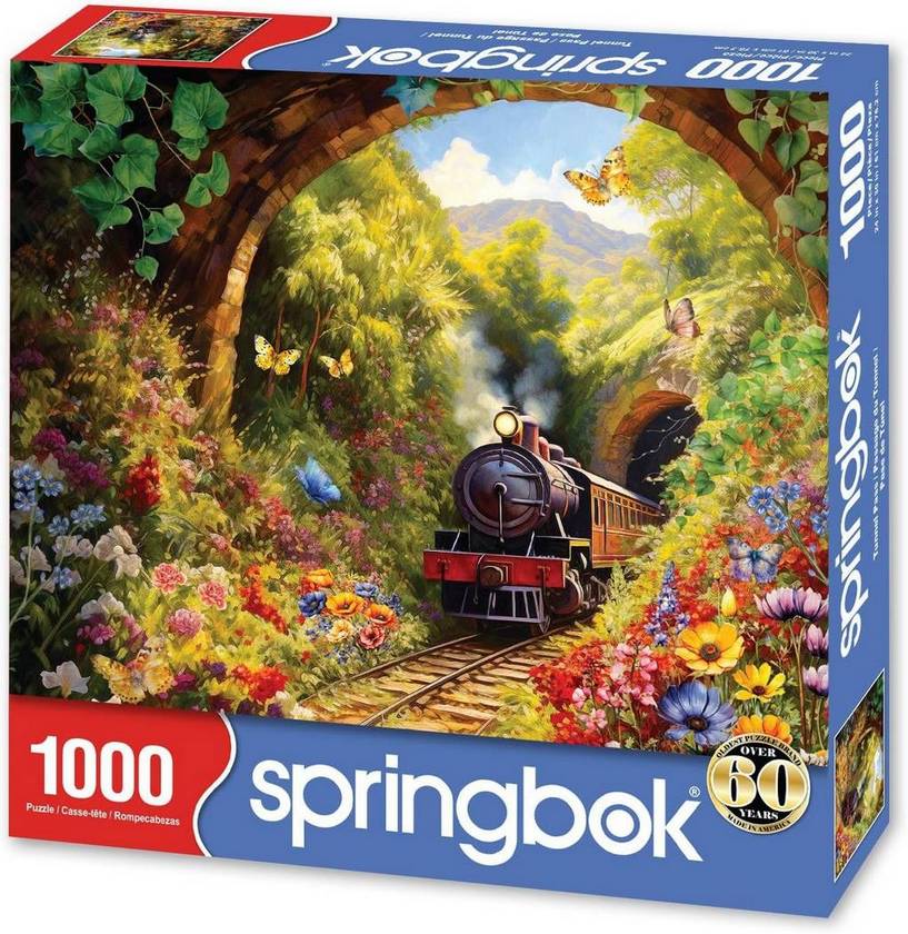 Springbok - Tunnel Pass - 1000 Piece Jigsaw Puzzle