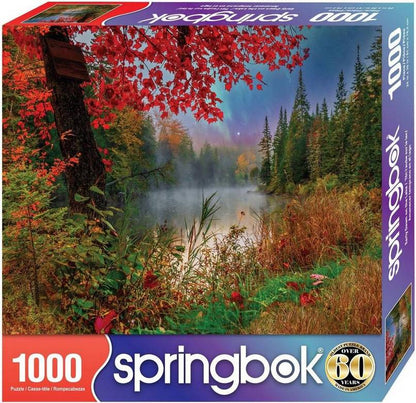 Springbok - Early Dawn On The Lake - 1000 Piece Jigsaw Puzzle