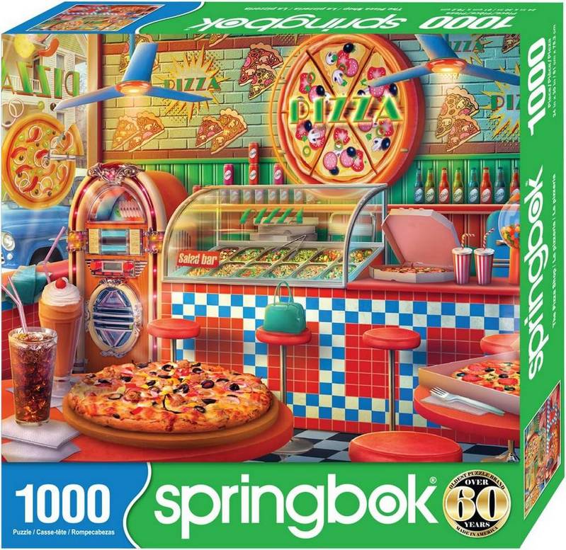 Springbok - The Pizza Shop - 1000 Piece Jigsaw Puzzle