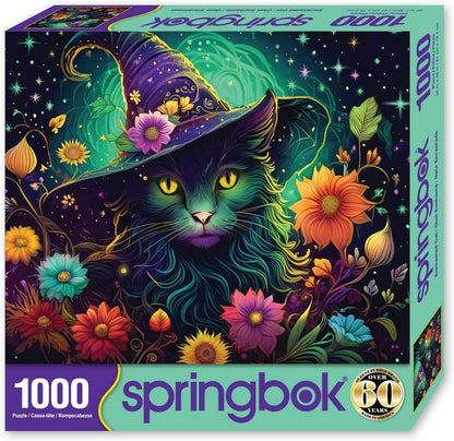 Springbok - Enchanted Cat - 1000 Piece Jigsaw Puzzle