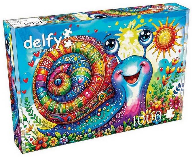 Delfy - Snail You Later! - 1000 Piece Jigsaw Puzzle