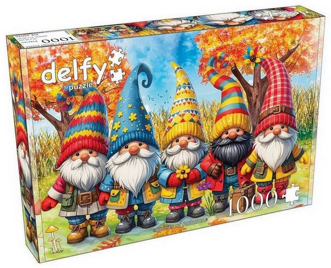 Delfy - Spirits of Autumn - 1000 Piece Jigsaw Puzzle