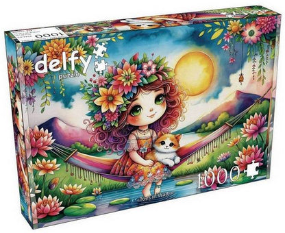 Delfy - Toes in Water - 1000 Piece Jigsaw Puzzle