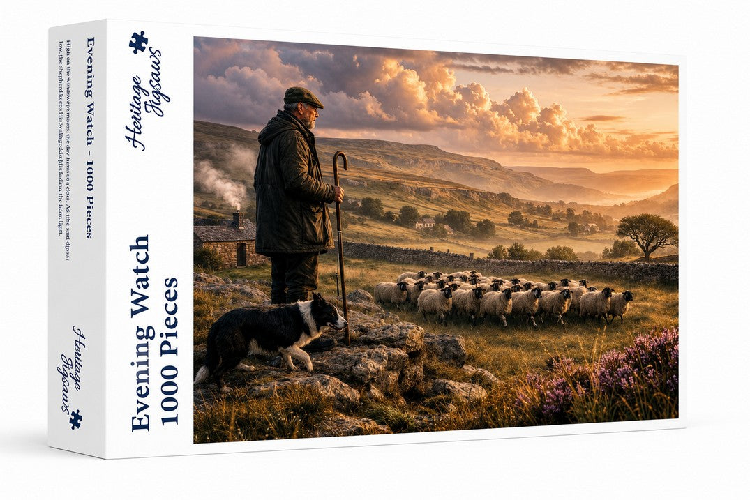 Heritage Jigsaws - Evening Watch - 1000 Piece Jigsaw Puzzle