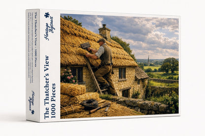 Heritage Jigsaws - The Thatcher's View - 1000 Piece Jigsaw Puzzle