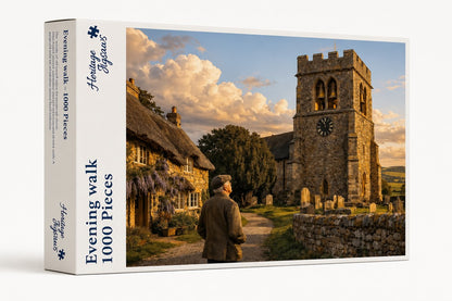 Heritage Jigsaws - Evening Walk - 1000 Piece Jigsaw Puzzle