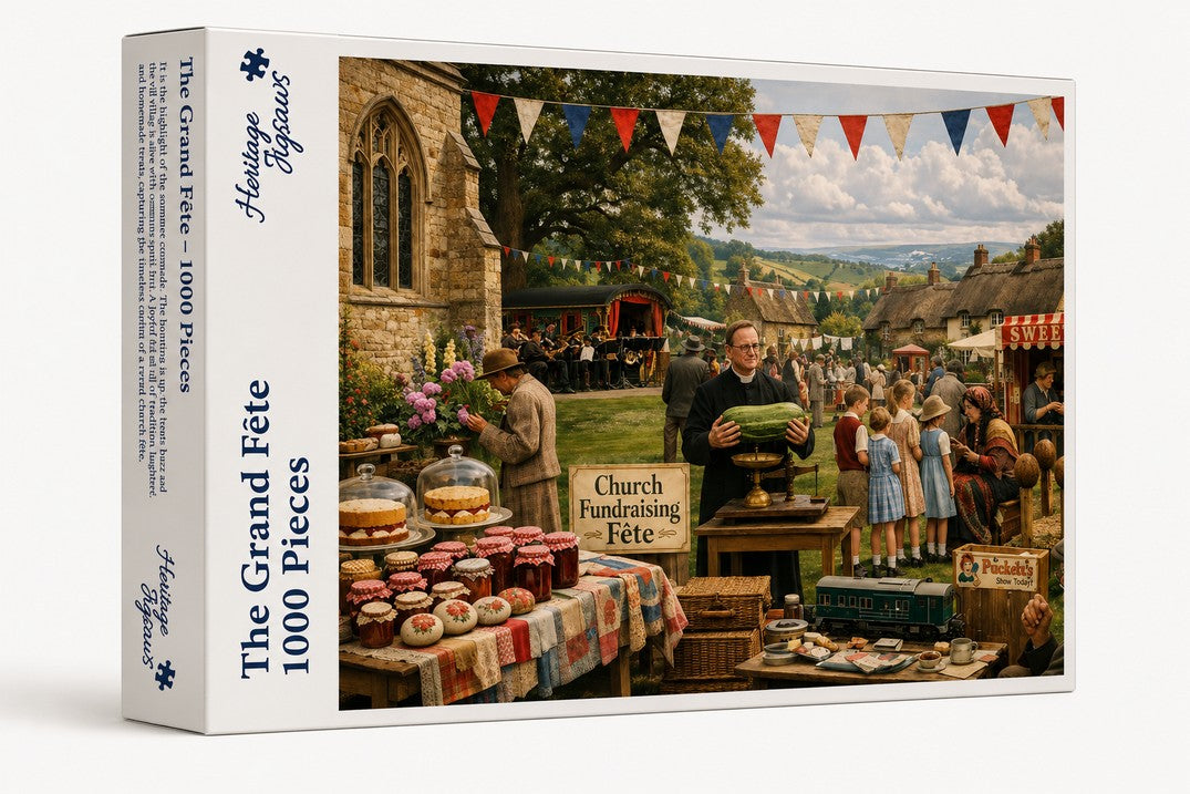 Heritage Jigsaws - The Grand Fete - 1000 Piece Jigsaw Puzzle