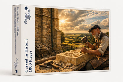 Heritage Jigsaws - Carved in History - 1000 Piece Jigsaw Puzzle