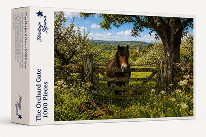 Heritage Jigsaws - The Orchard Gate - 1000 Piece Jigsaw Puzzle