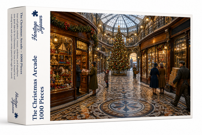 Heritage Jigsaws - The Christmas Arcade - 1000 Piece Jigsaw Puzzle