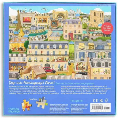 Thames & Hudson - Hemingways Paris - 1000 Piece Jigsaw Puzzle
