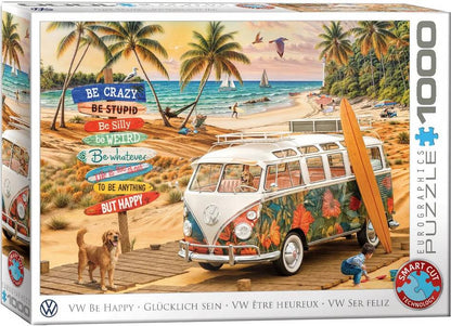 Eurographics - VW Be Happy - 1000 Piece Jigsaw Puzzle