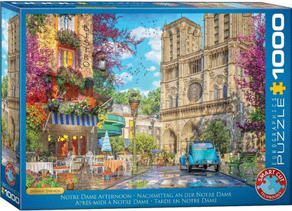 Eurographics - Notre Dame Afternoon - 1000 Piece Jigsaw Puzzle